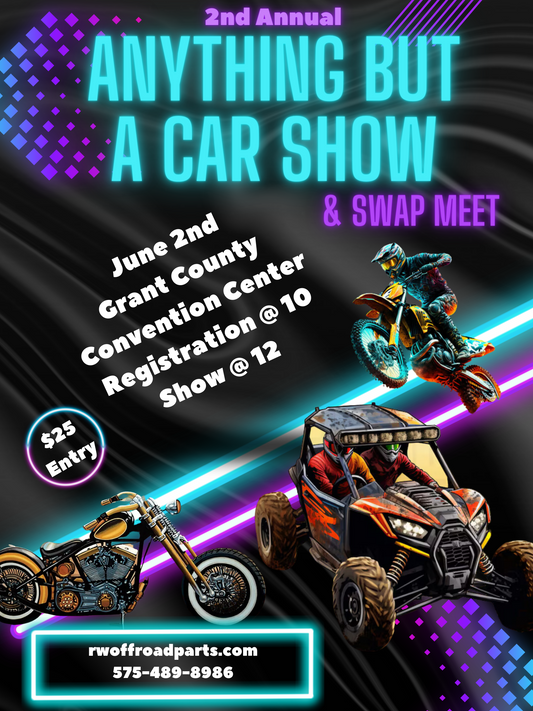 Anything But A Car Show Registration